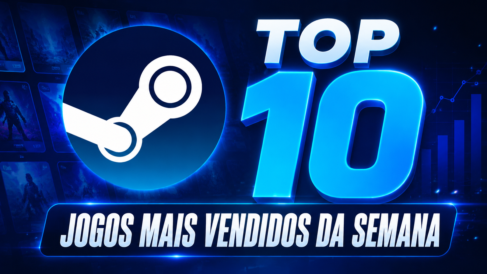 No momento, você está visualizando Steam: confira os 10 jogos mais vendidos da semana