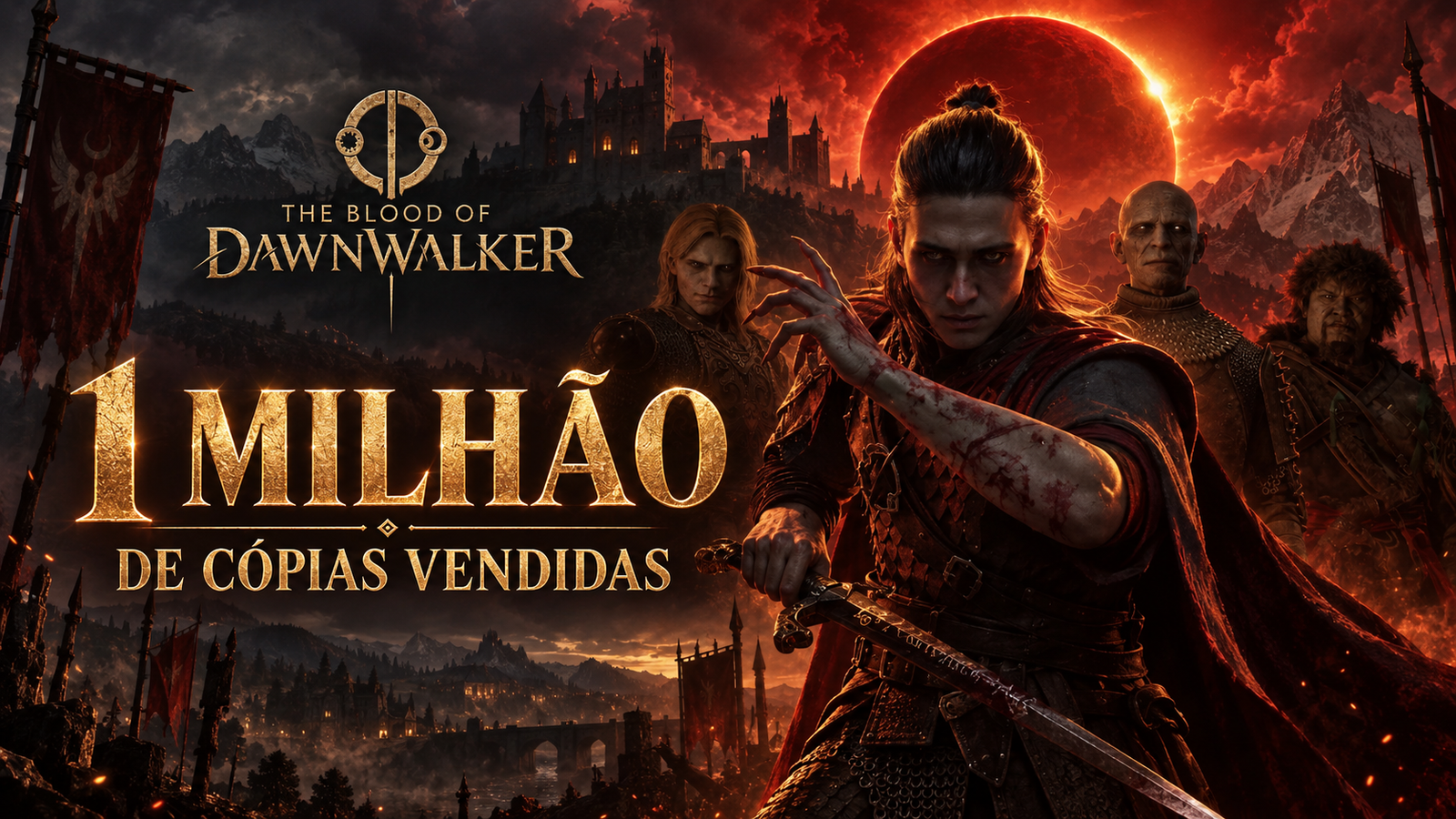 No momento, você está visualizando The Blood of Dawnwalker alcança 1 milhão de cópias vendidas poucos dias após o lançamento