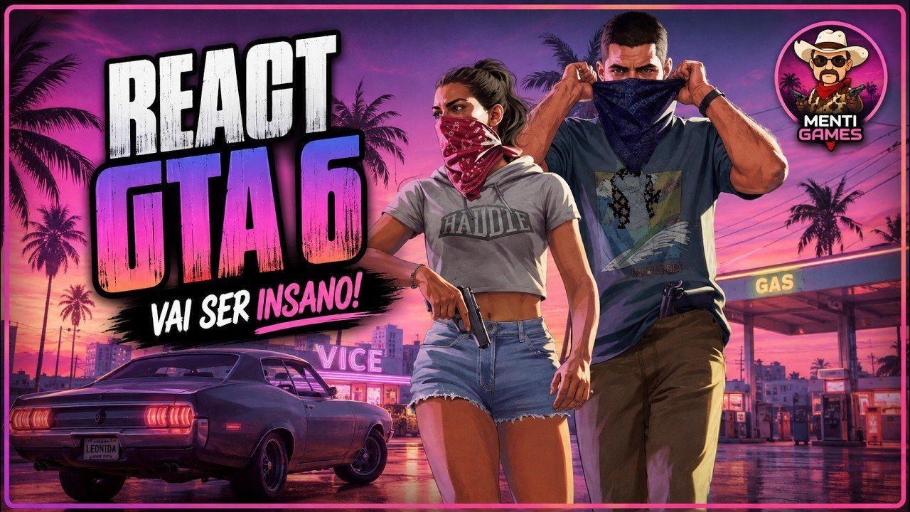 No momento, você está visualizando GTA 6 está cada vez mais absurdo! React ao novo trailer