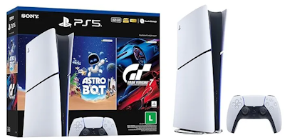No momento, você está visualizando Console Playstation 5 Slim Digital – Pacote Astro Bot E Gran Turismo 7